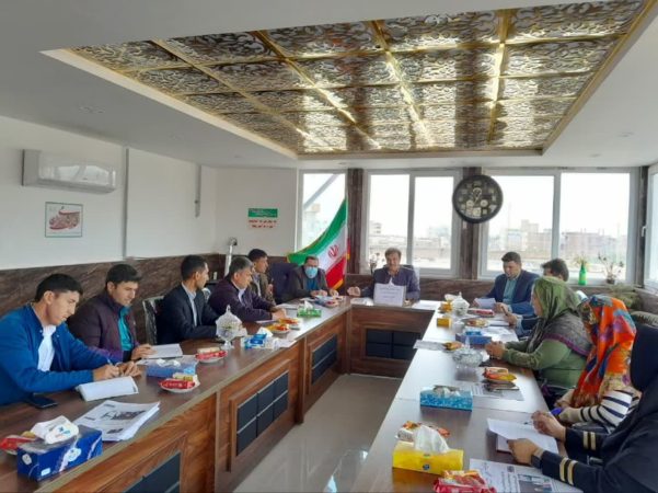 اولین جلسه شورای هماهنگی و برنامه ریزی اداره تعاون روستایی شهرستان کلاله