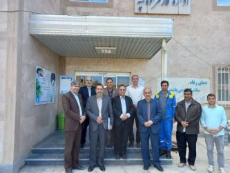 دیدار نوروزی مدیرعامل گازگلستان با کارکنان اداره گاز مراوه تپه