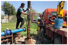حفر و تجهیز ۲۹ حلقه چاه آب شرب جدید در گنبد کاووس