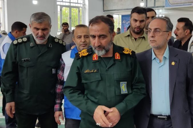 بازدید فرمانده سپاه نینوا و معاون بهداشت دانشگاه علوم پزشکی گلستان از فعالیت‌های سازمان بسیج جامعه پزشکی استان