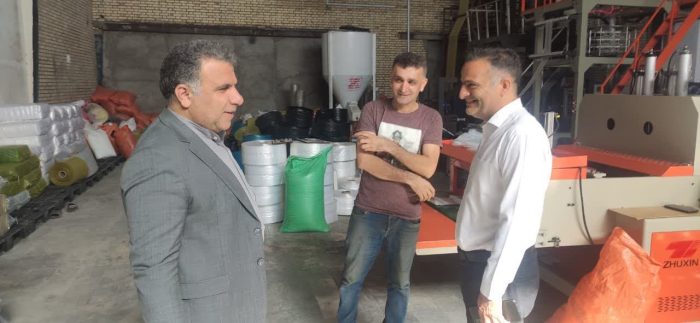بازدید مدیر کل تعاون کار و رفاه اجتماعی استان گلستان از شرکت مهراب پامیر هیرکان به مناسبت گرامیداشت هفته کار و کارگر