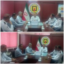 برگزاری جلسه کمیته درآمدی سازمان آتش نشانی و خدمات ایمنی شهرداری گرگان