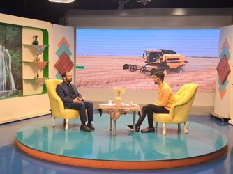 حضور مدیرکل غله و خدمات بازرگانی استان گلستان در برنامه زنده تلویزیونی صبح عالی سیمای مرکز گلستان