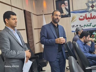 بازدید میدانی اداره کل غله و خدمات بازرگانی گلستان از ۲ مرکز خرید گندم