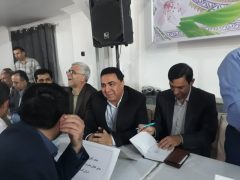 حضورمدیر مخابرات منطقه گلستان در جمع مردم شهر سنگدوین