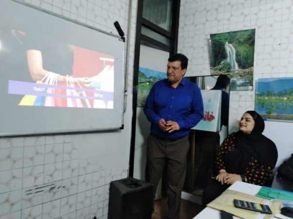 کارگاه رفتارشناسی با حضور مدرس برنامه آقای کاهه با تلاش خانه فرهنگ مهر تشکیل شد