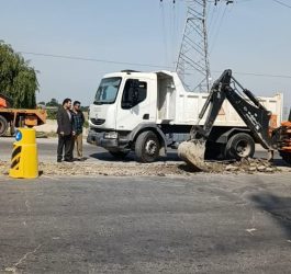 آغاز عملیات احداث بلوار لاله در کردکوی