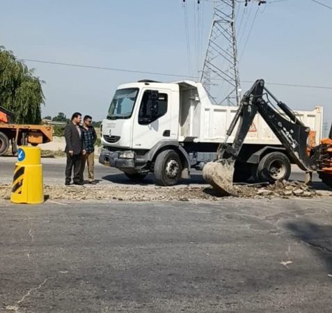 آغاز عملیات احداث بلوار لاله در کردکوی