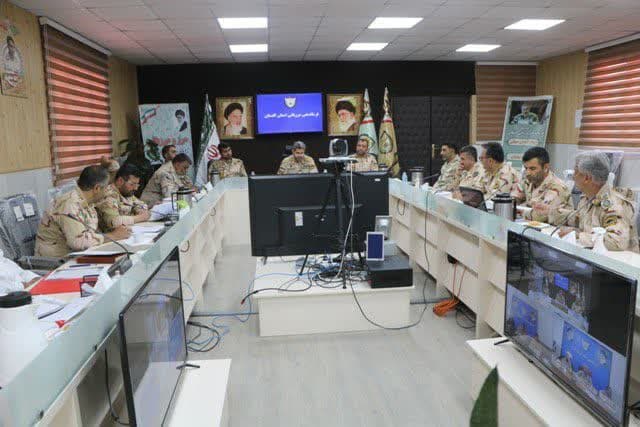 برگزاری کمیسیون عملیات روانی در ستاد مرزبانی گلستان