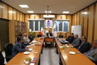 نشست اعضاء هیأت ممتحنه، ارزشیابی و برنامه ریزی رشته مهندسی بهداشت حرفه ای وزارت با مسئولین دانشگاه