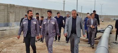 بازدید رئیس کل دادگستری و هیئت همراه از کارخانه اکسیر ید ایرانیان آق قلا