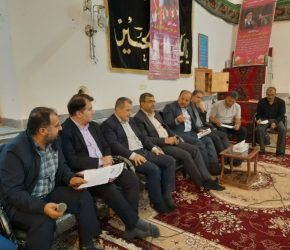 برپایی میزخدمت روستای شیرنگ سفلی ازتوابع بخش کمالان