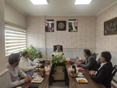 دیدار اعضای شورای هماهنگی دستگاههای اجرایی تابعه وزارت تعاون کار و رفاه اجتماعی در استان با سردار دادگر