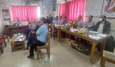 برگزاری جلسه دایری خدمات و وصول مطالبات در مخابرات شهرستان آق قلا