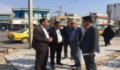 بازدید از پروژه توسعه فیبر نوری در شهرستان آزادشهر