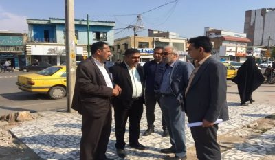 بازدید از پروژه توسعه فیبر نوری در شهرستان آزادشهر