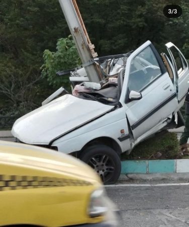 دو مصدوم در حادثه تصادف صبح امروز در ناهارخوران