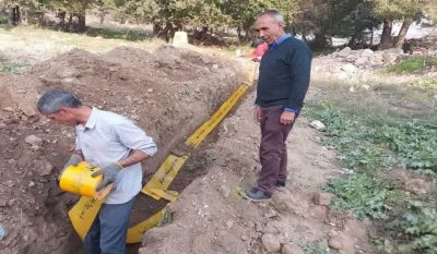 ارتباط مجدد مشترکین مخابرات روستای بش اویلی از توابع شهرستان گالیکش