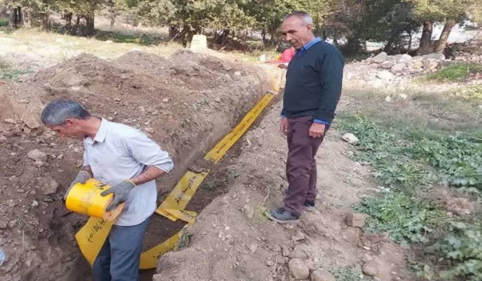 ارتباط مجدد مشترکین مخابرات روستای بش اویلی از توابع شهرستان گالیکش