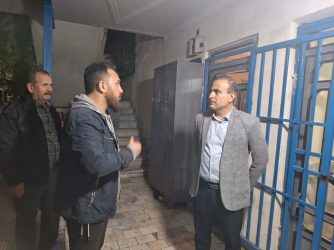 بازدید سرزده صفری از گرمخانه شهرداری گرگان
