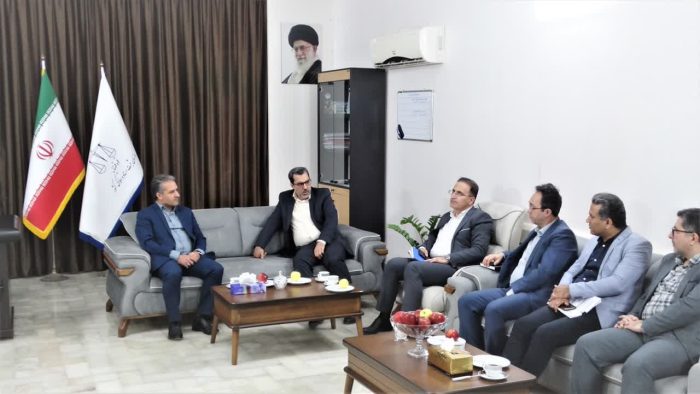 دیدار مدیر کل بنیاد مسکن با جهانی فر مدیر کل ثبت اسناد و املاک استان گلستان