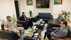 مدیر کل حفاظت محیط زیست استان گلستان با فرمانده مرزبانی نیروی انتظامی استان گلستان دیدار وگفتگو کرد