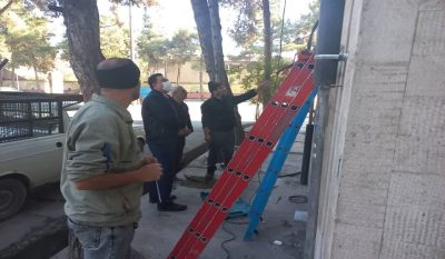 بازدید مدیر مخابرات منطقه گلستان از عملیات جهادی بازسازی شبکه در شهرستان گرگان