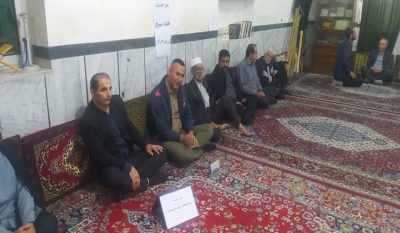 برپایی میز خدمت مخابرات در روستای باغوکناره