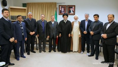 دیدار استاندار گلستان با حضرت آیت الله نورمفیدی نماینده مقام معظم رهبری در استان