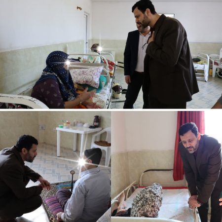 بازدید مدیر کل بهزیستی استان گلستان از مرکز توانبخشی شبانه روزی سالمندان مهر گنبدکاووس