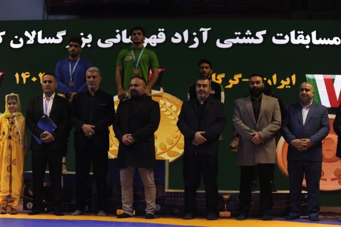 پایان رقابتهای کشتی آزاد قهرمانی کشور با قهرمانی مازندران