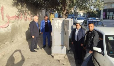 بازدید و تست عملکرد کافوهای مخابرات شهرستان کردکوی