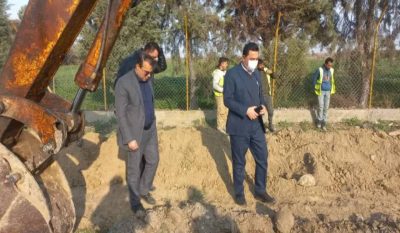 توسعه شبکه فیبر نوری در روستای قلعه محمود شهرستان گرگان