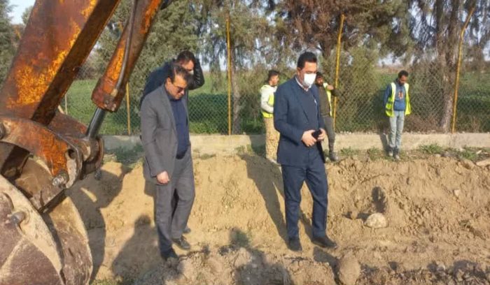 توسعه شبکه فیبر نوری در روستای قلعه محمود شهرستان گرگان