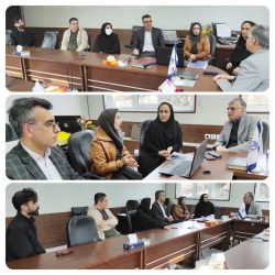 جلسه هماهنگی تسهیل و تسریع دسترسی پزشکان به سامانه دریافتی های مالی در دانشگاه برگزار شد