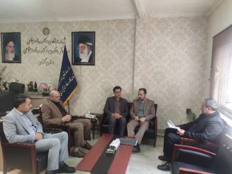 دیدار مدیر کل بنیاد شهید استان با سرپرست اداره کل تعاون، کار و رفاه اجتماعی گلستان