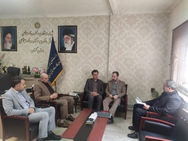 دیدار مدیر کل بنیاد شهید استان با سرپرست اداره کل تعاون، کار و رفاه اجتماعی گلستان