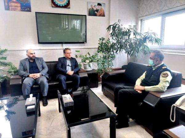 مدیر کل ثبت اسناد و املاک استان گلستان با سردار دادگر فرمانده انتظامی گلستان دیدار کرد