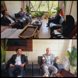 دیدار مدیرکل پدافند غیرعامل با رئیس پارک علم و فناوری گلستان