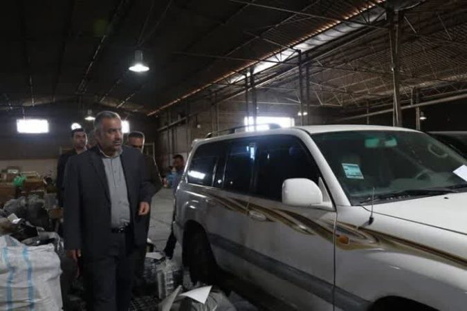 تعیین تکلیف خودروهای قاچاق توقیفی موجود در انبار اموال تملیکی استان گلستان