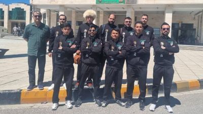 اعزام تیم منتخب کشتی گورش ایران به رقابت های بین المللی ترکمنستان با حضور ۶ گلستانی