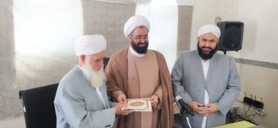 تجلیل از زحمات استاد مدرسه علوم دینی اسلامیه میرزاعلی یلقی آق قلا