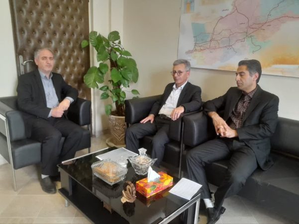 بررسی مسائل حقوقی و اختلافات ملکی دانشگاه پیام نور گلستان با سایر دستگاه‌های استان ، در دیدار با مدیرکل دفتر بازرسی استانداری