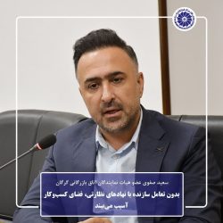 بدون تعامل سازنده با نهادهای نظارتی، فضای کسب‌وکار آسیب می‌بیند