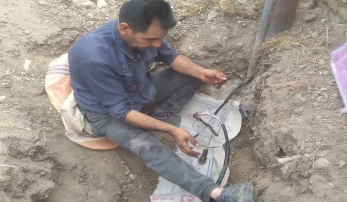 بازسازی شبکه مخابرات درروستای کنگور شهرستان کلاله