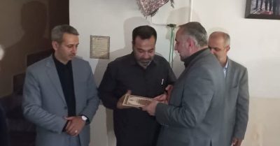 دیدار رئیس‌کل دادگستری گلستان با خانواده شهید عباس کردکتولی
