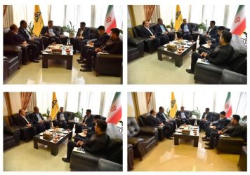 دیدار مدیر شعب بانک تجارت استان گلستان با سرپرست شرکت گاز استان گلستان با هدف گسترش همکاری‌های مالی