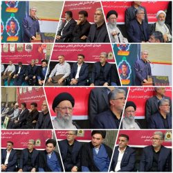 حضور سرپرست و کارکنان شرکت گاز گلستان در آیین بزرگداشت شهدای ۱۲ روزه جنگ تحمیلی