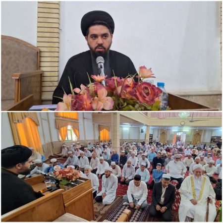 تأکید معاون امور بین‌الملل مجمع تقریب بر نقش وحدتی اهل سنت گلستان در نماز جمعه آق‌قلا