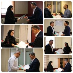 تقدیر مدیرکل استاندارد گلستان از کارکنان به مناسبت روز کارمند